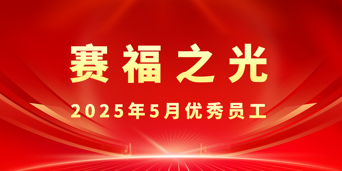 【赛福之光】2025年5月优秀员工先进事迹